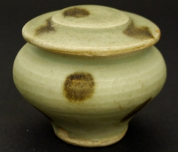Yuan Longquan iron spot celadon - courtesy R&G McPherson Antiques